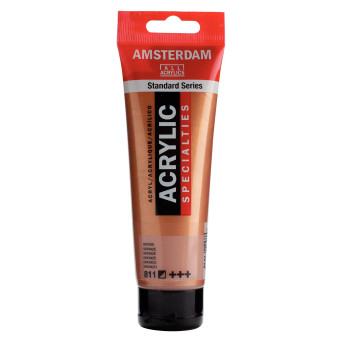 Acrylic paint in tube - Amsterdam - Bronze, 120 ml