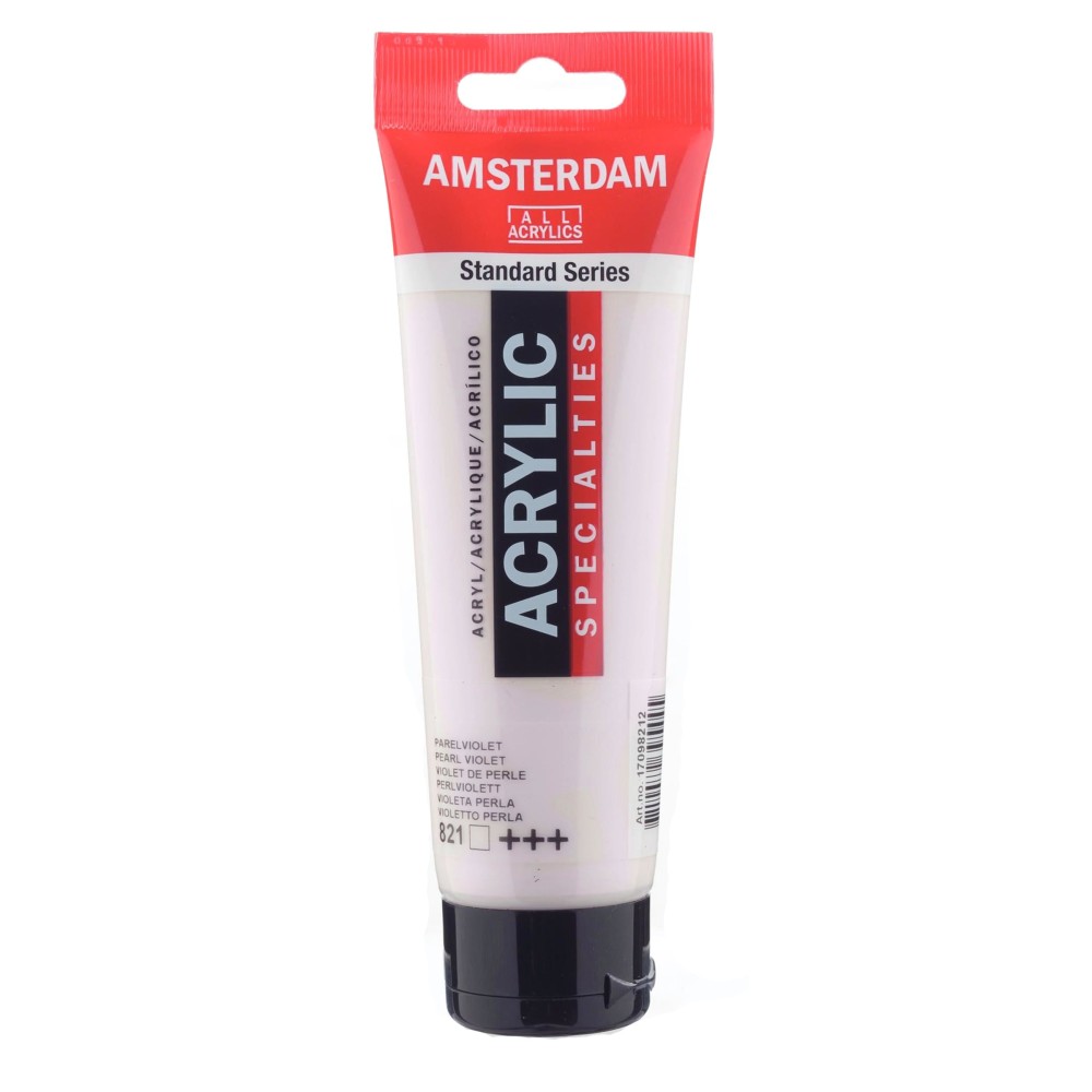 Farba akrylowa - Amsterdam - Pearl Violet, 120 ml