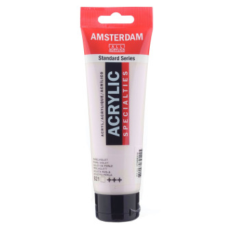 Farba akrylowa - Amsterdam - Pearl Violet, 120 ml