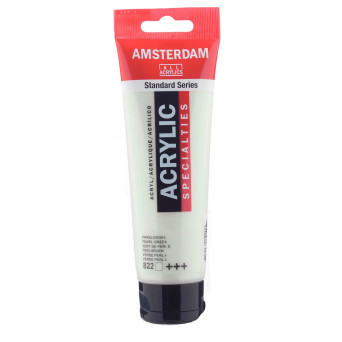 Acrylic paint in tube - Amsterdam - Pearl Green, 120 ml