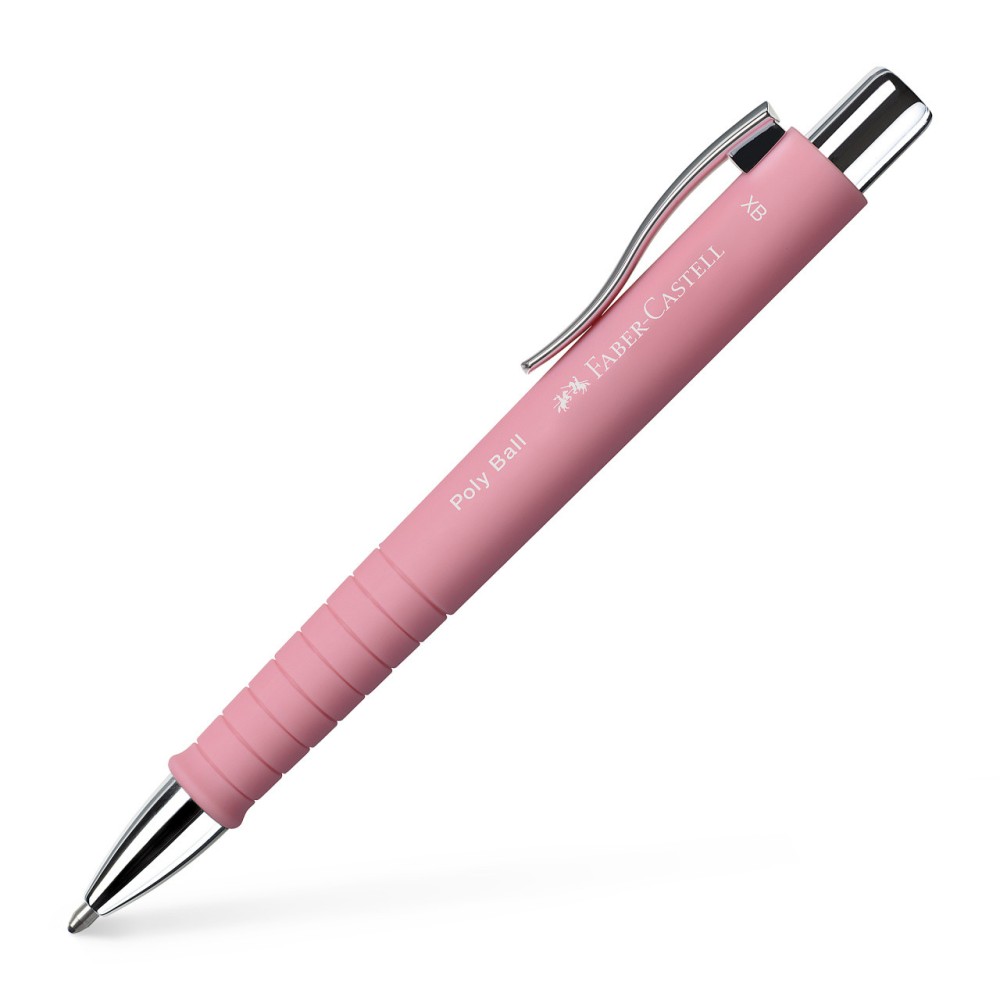 Ballpoint pen Polly Ball Urban XB - Faber-Castell - rose