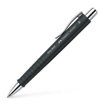 Ballpoint pen Polly Ball Urban XB - Faber-Castell - black