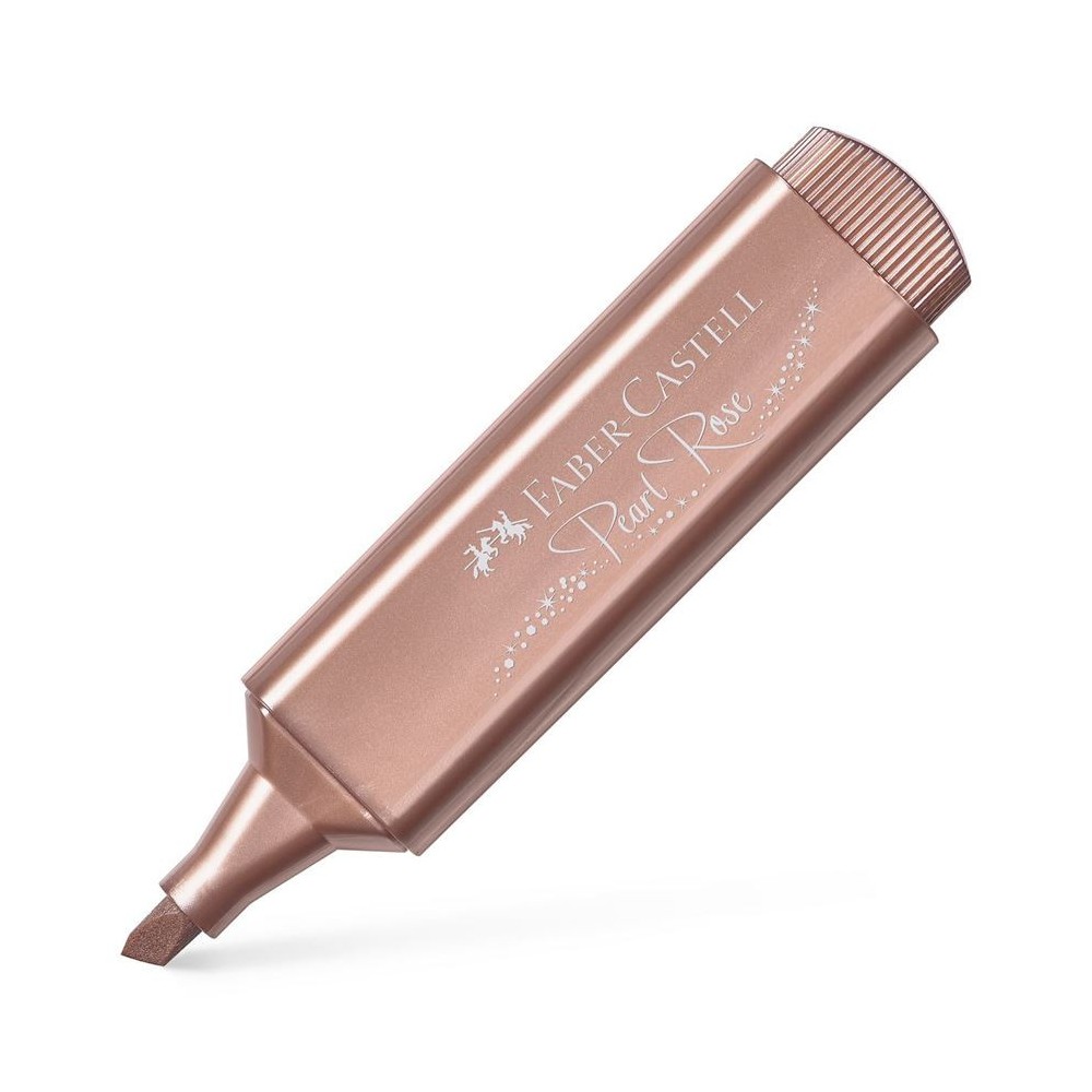 Highlighter metallic - Faber-Castell - Pearl Rose