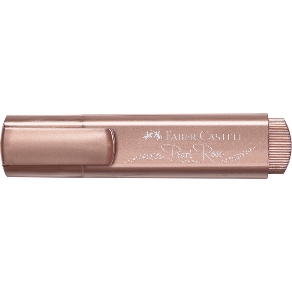 Zakreślacz metaliczny - Faber-Castell - perłowy róż
