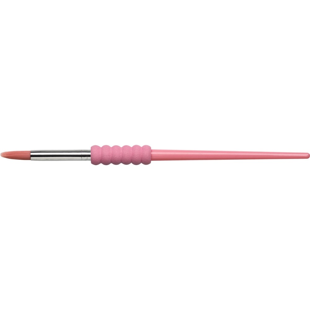 Zestaw pędzelków szkolnych z miękkim uchwytem - Faber-Castell - 4 szt.