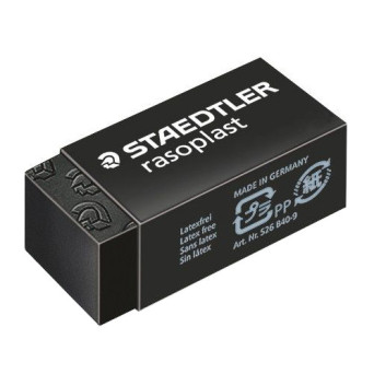 Rasoplast eraser - Staedtler - black