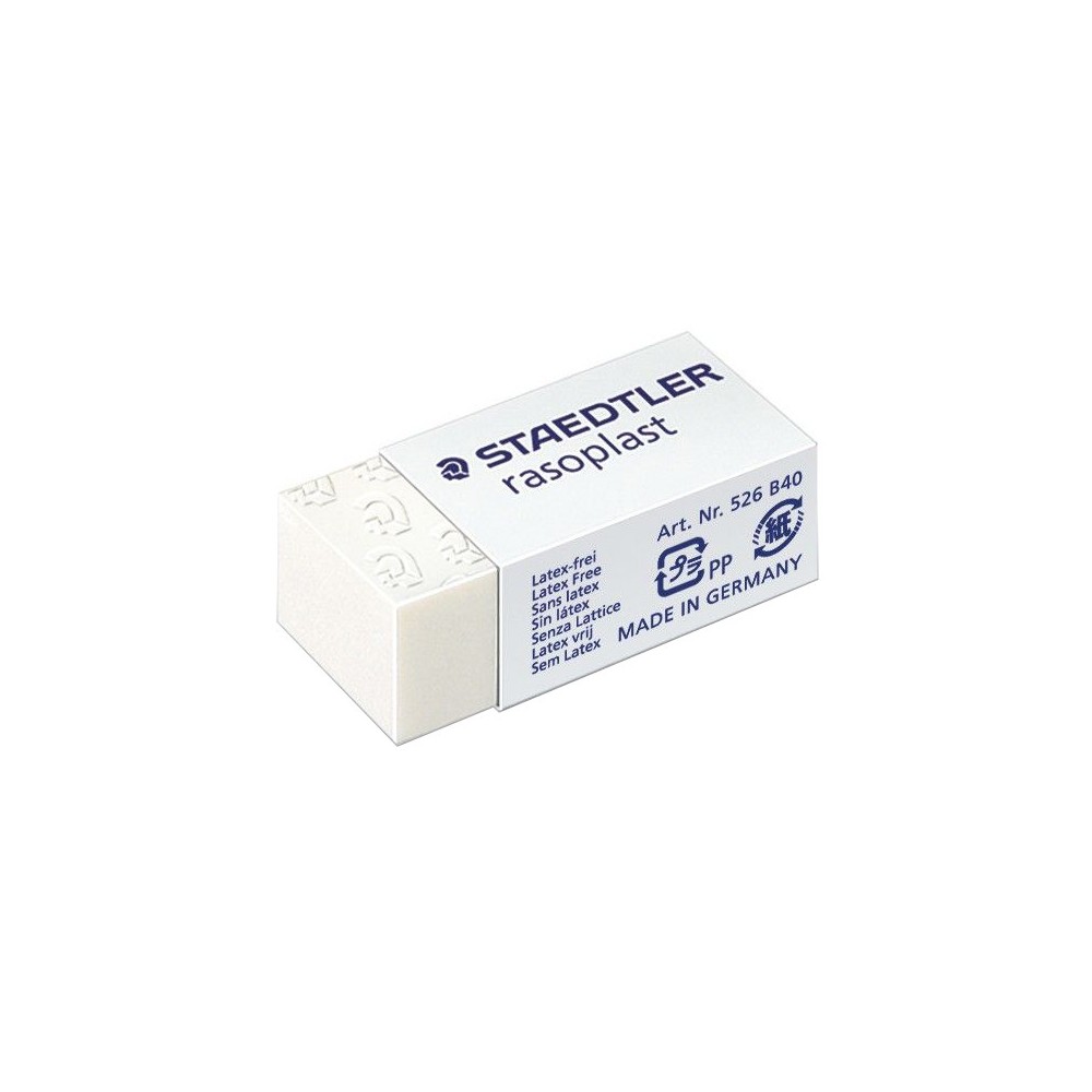 Gumka ołówkowa Rasoplast - Staedtler - biała