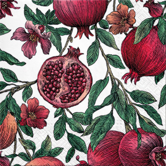 Serwetki ozdobne - Paw - Pomegranate, 20 szt.