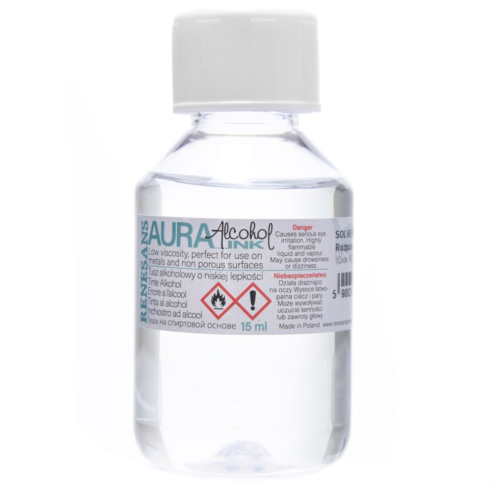 Rozpuszczalnik, cleaner do tuszów Aura - Renesans - 100 ml