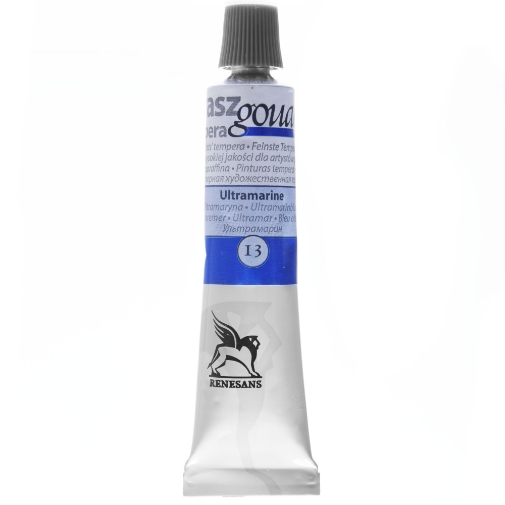 Farba gwasz - Renesans - 13, ultramarine, 20 ml