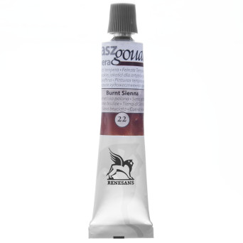 Farba gwasz - Renesans - 22, burnt sienna, 20 ml