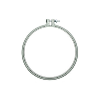 Embroidery plastic hoop, round - Rico Design - mint, 15,2 cm