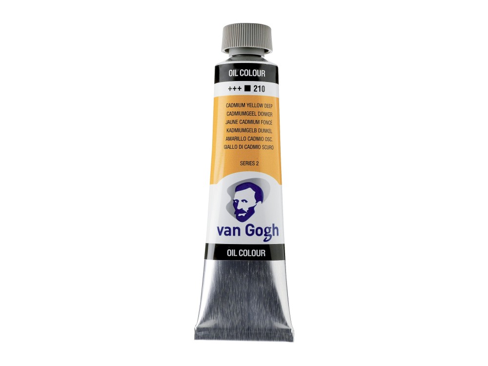 Oil paint in tube - Van Gogh - Cadmium Yellow Deep, 40 ml