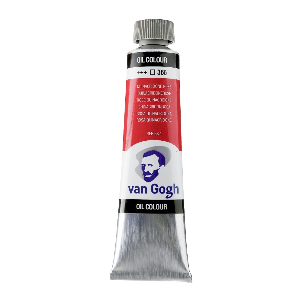 Farba olejna - Van Gogh - Quinacridone Rose, 40 ml