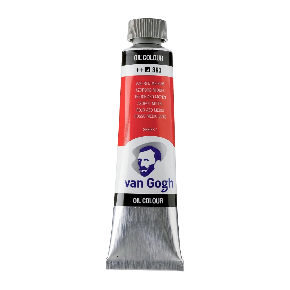 Farba olejna - Van Gogh - Azo Red Medium, 40 ml
