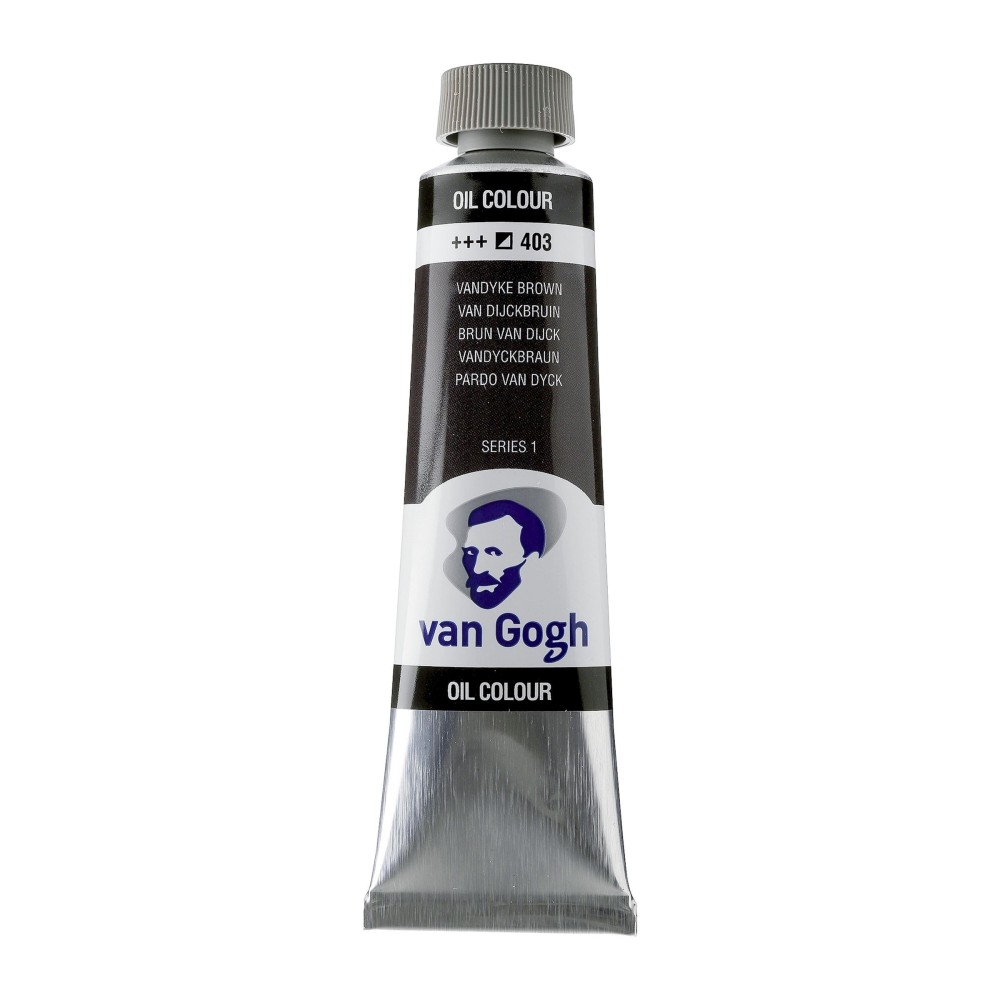 Oil paint in tube - Van Gogh - Vandyke Brown, 40 ml