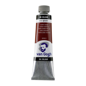 Oil paint in tube - Van Gogh - Burnt Sienna, 40 ml