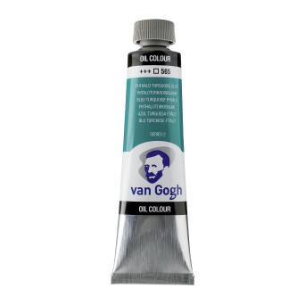 Farba olejna - Van Gogh - Phthalo Turquoise Blue, 40 ml