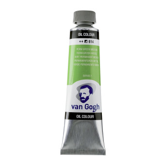 Farba olejna - Van Gogh - Permanent Green Medium, 40 ml