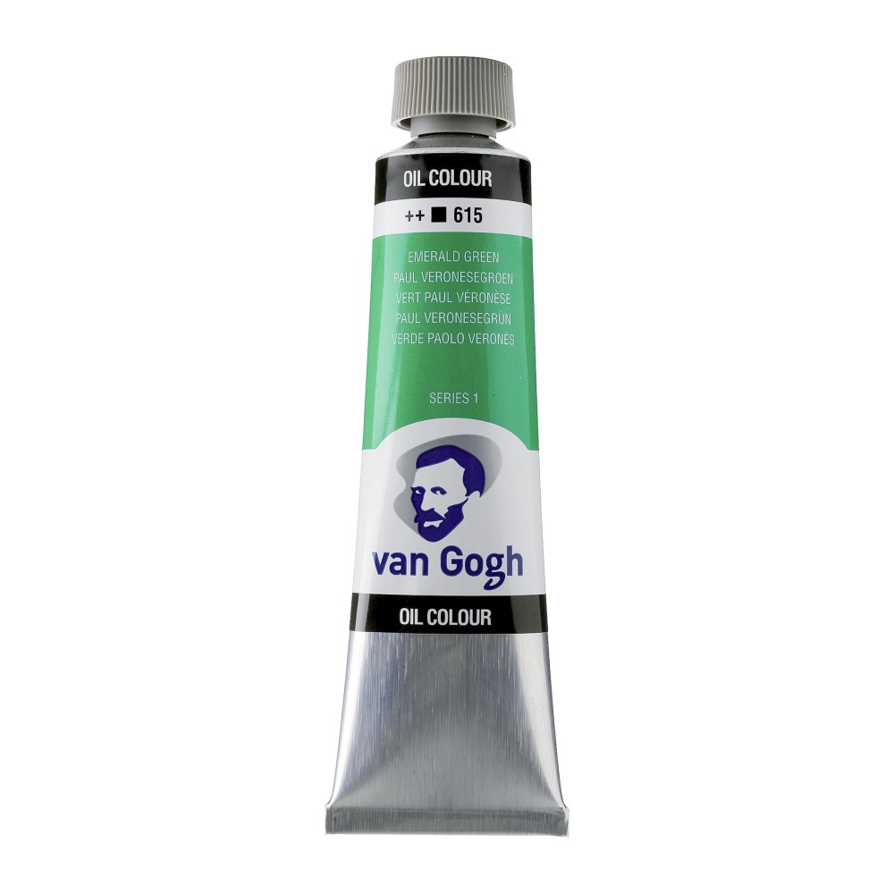 Farba olejna - Van Gogh - Emerald Green, 40 ml