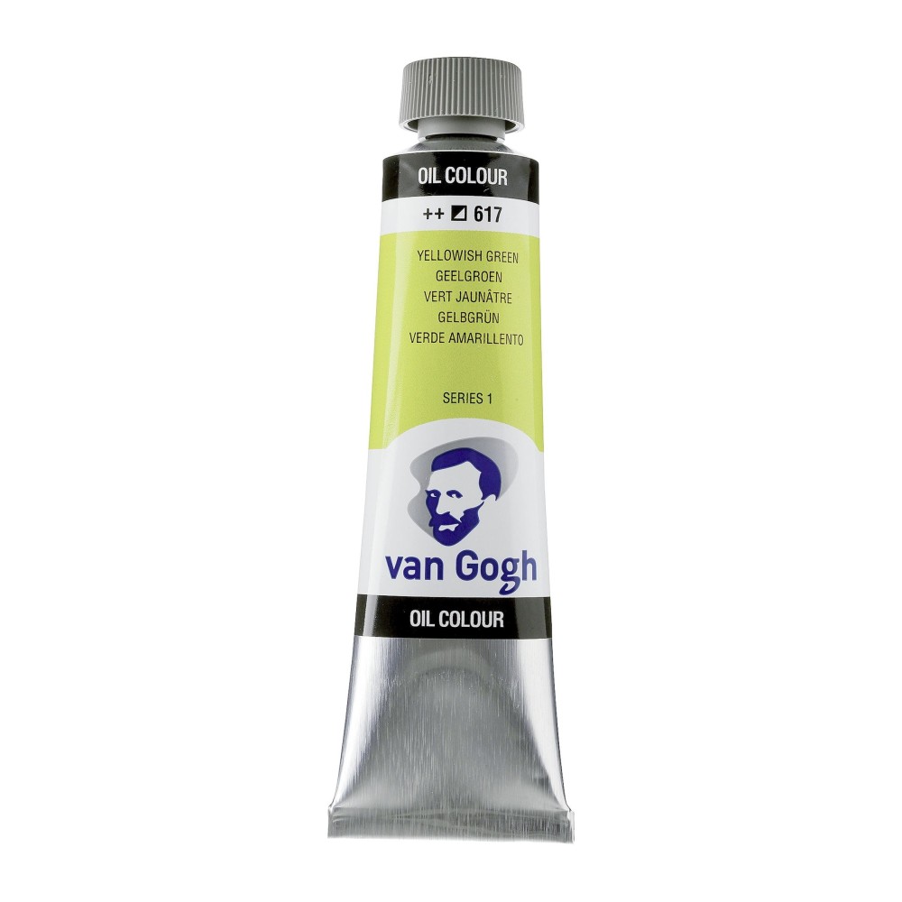 Oil paint in tube - Van Gogh - Yellowish Green, 40 ml