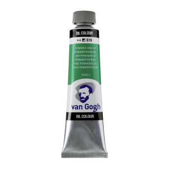 Oil paint in tube - Van Gogh - Permanent Green Deep, 40 ml