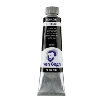 Farba olejna - Van Gogh - Lamp Black, 40 ml