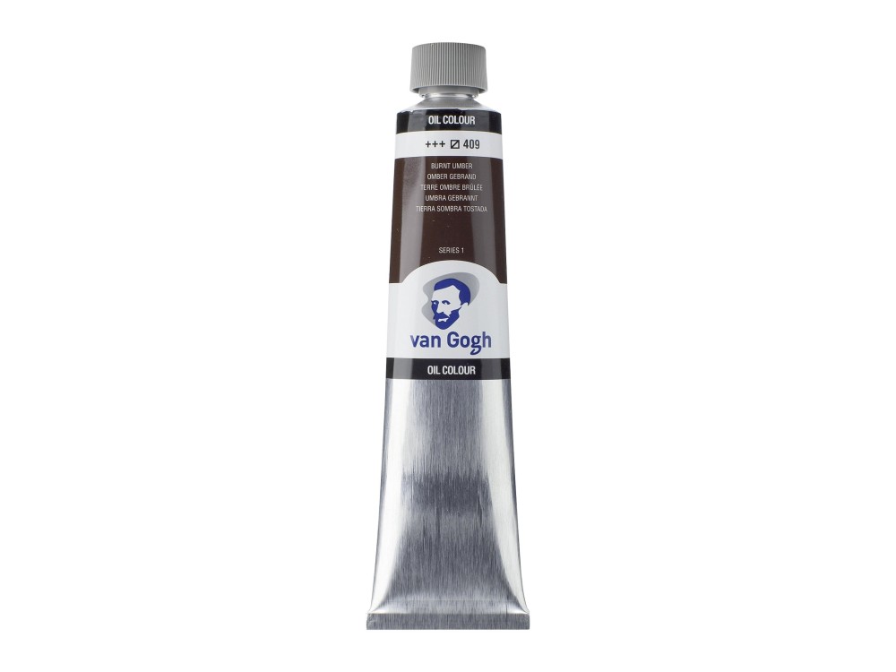 Oil paint in tube - Van Gogh - Burnt Umber, 200 ml