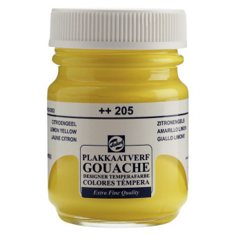 Farba gwasz Gouache Extra Fine - Talens - Lemon Yellow, 50 ml