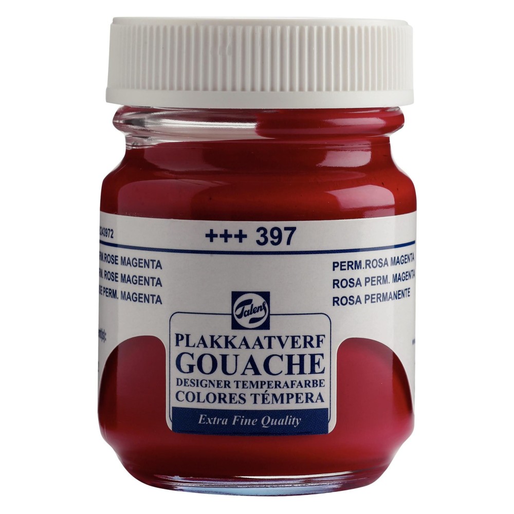 Farba gwasz Gouache Extra Fine - Talens - Permanent Rose Magenta, 50 ml