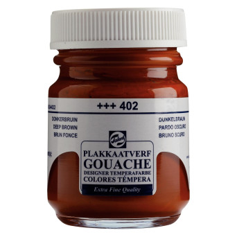 Farba gwasz Gouache Extra Fine - Talens - Deep Brown, 50 ml