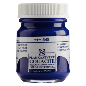 Gouache Extra Fine paint in a bottle - Talens - Blue Violet, 50 ml