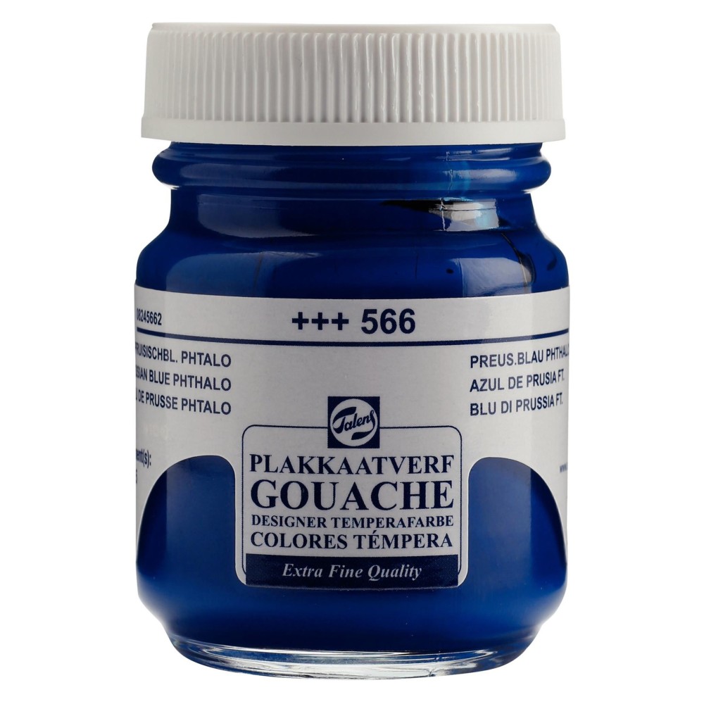 Farba gwasz Gouache Extra Fine - Talens - Prussian Blue Phthalo, 50 ml