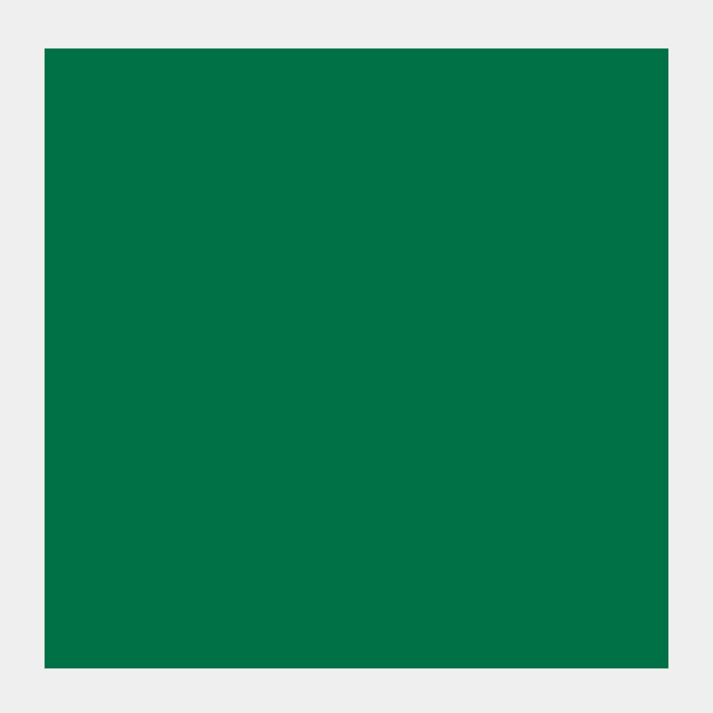 Gouache Extra Fine paint in a bottle - Talens - Deep Green, 50 ml