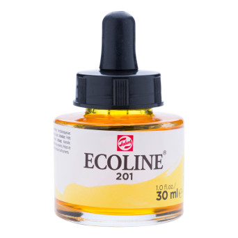 Farba akwarelowa Ecoline - Talens - Light Yellow, 30 ml
