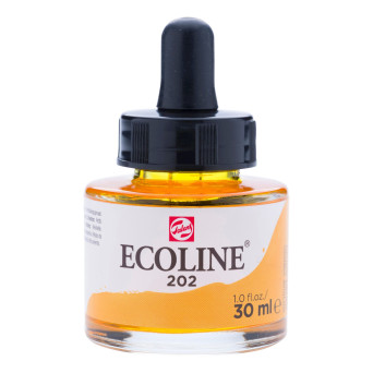 Farba akwarelowa Ecoline - Talens - Deep Yellow, 30 ml