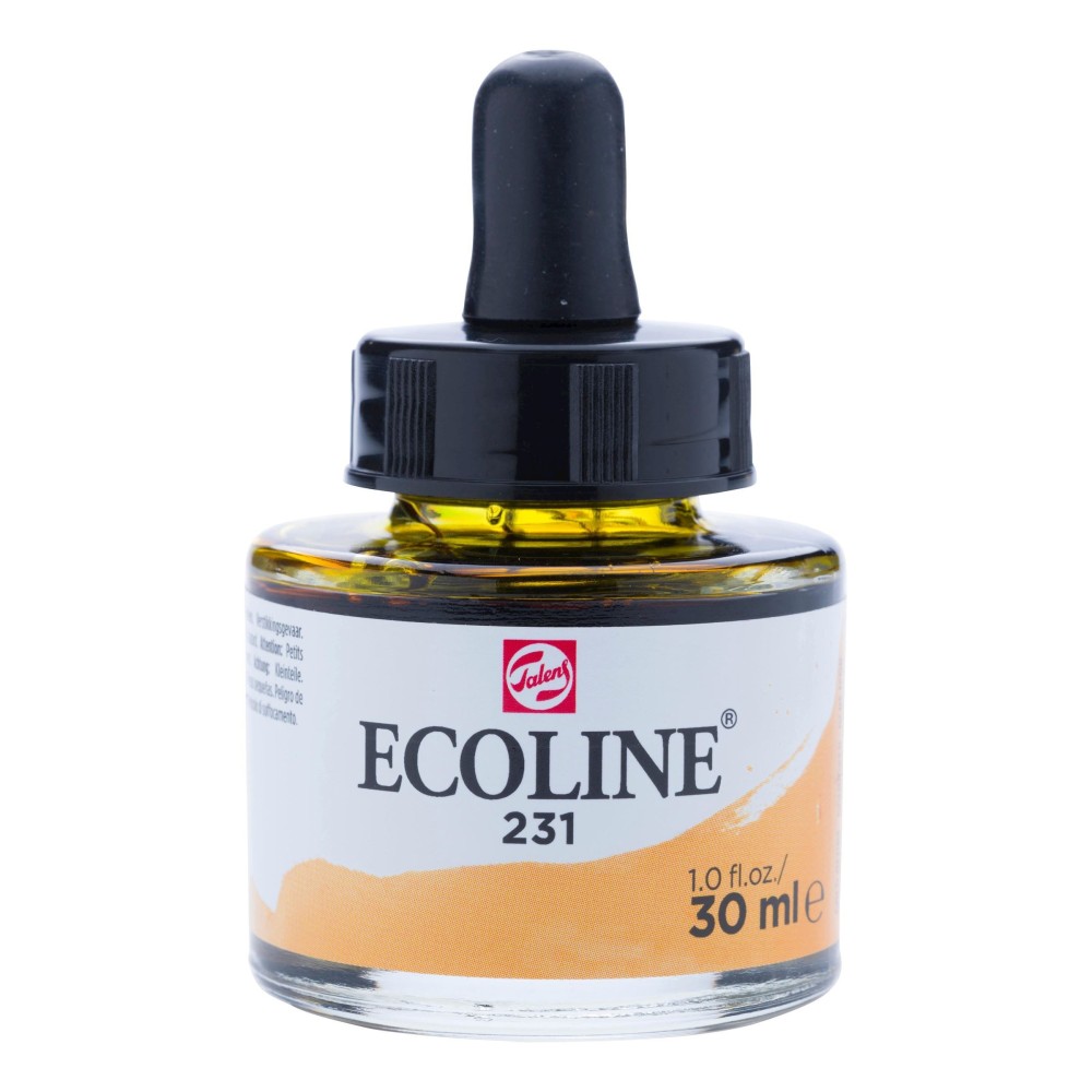 Farba akwarelowa Ecoline - Talens - Gold Ochre, 30 ml