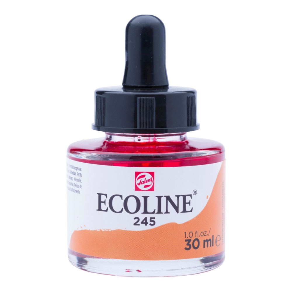 Farba akwarelowa Ecoline - Talens - Saffron Yellow, 30 ml