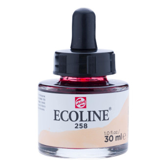 Farba akwarelowa Ecoline - Talens - Apricot, 30 ml