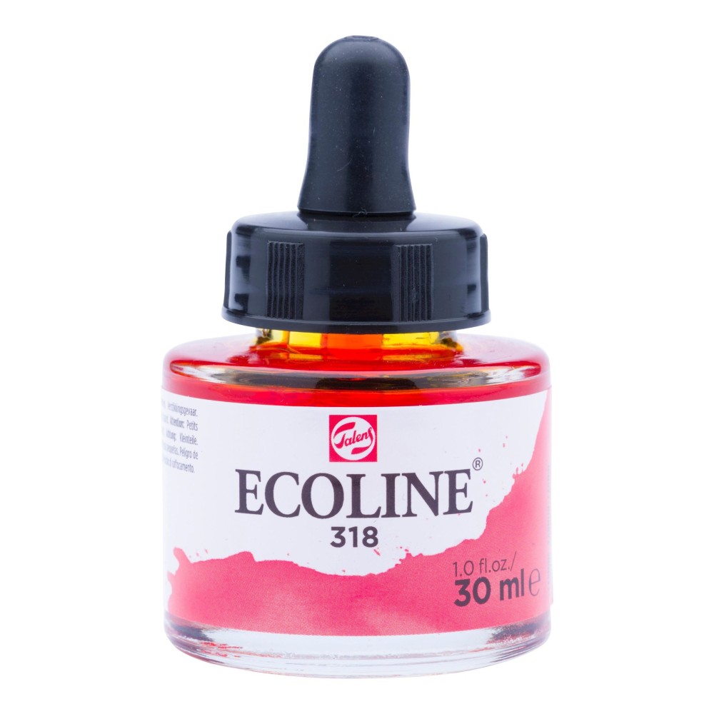 Farba akwarelowa Ecoline - Talens - Carmine, 30 ml