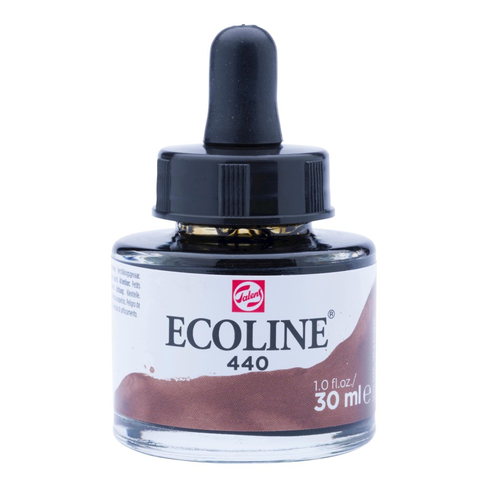 Farba akwarelowa Ecoline - Talens - Deep Sepia, 30 ml