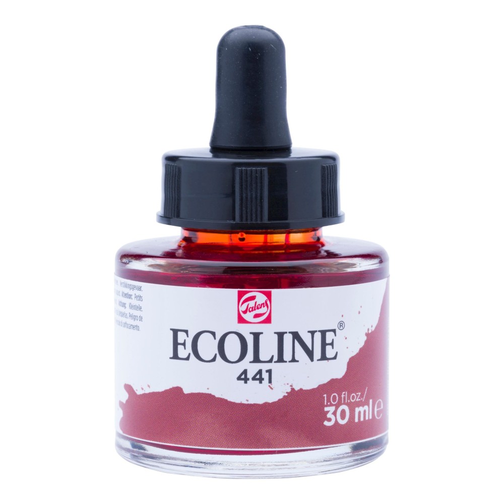 Farba akwarelowa Ecoline - Talens - Mahogany, 30 ml
