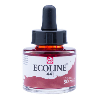 Farba akwarelowa Ecoline - Talens - Mahogany, 30 ml
