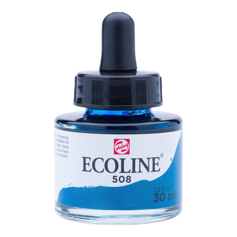 Farba akwarelowa Ecoline - Talens - Prussian Blue, 30 ml