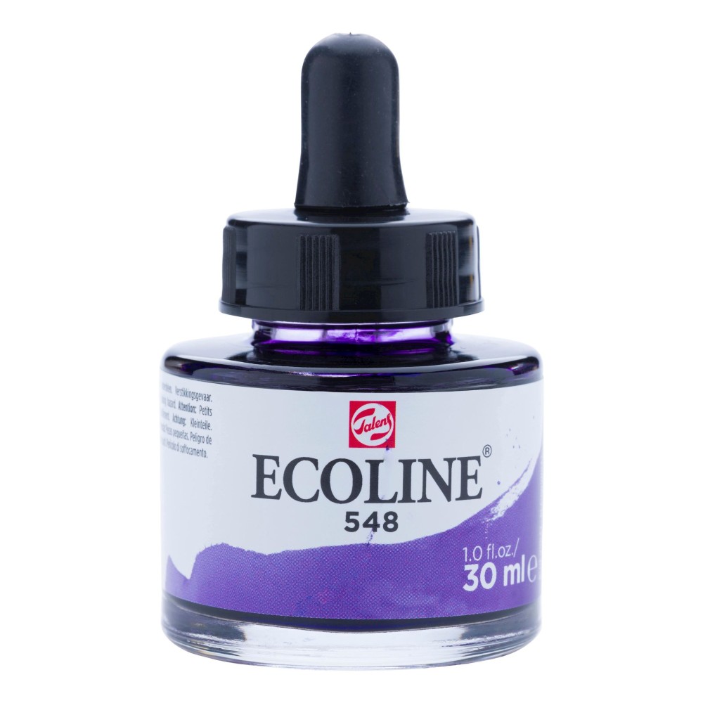 Farba akwarelowa Ecoline - Talens - Blue Violet, 30 ml