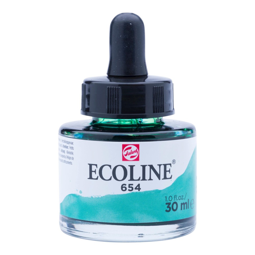 Farba akwarelowa Ecoline - Talens - Fir Green, 30 ml
