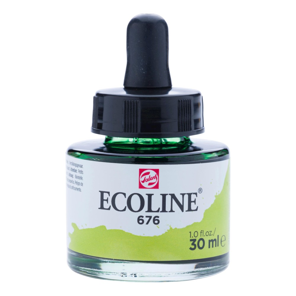 Farba akwarelowa Ecoline - Talens - Grass Green, 30 ml