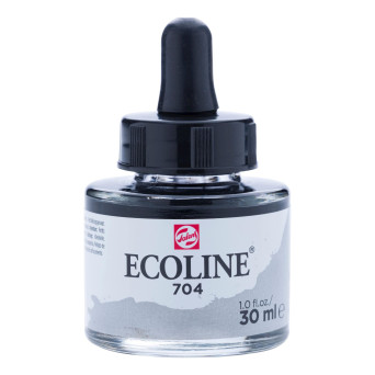 Farba akwarelowa Ecoline - Talens - Grey, 30 ml