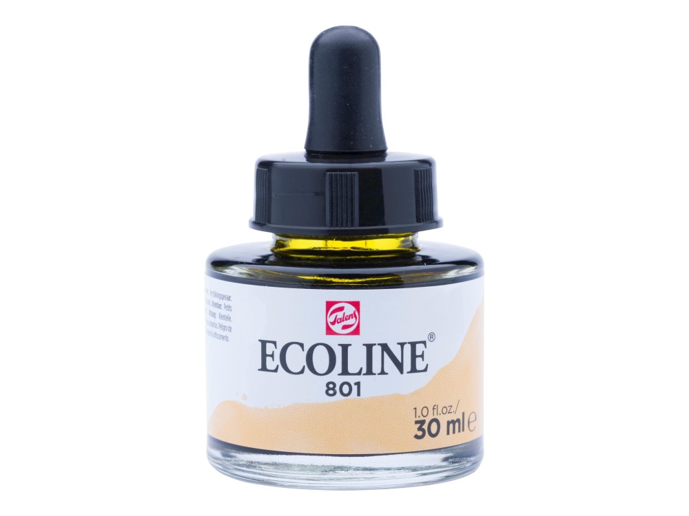 Farba akwarelowa Ecoline - Talens - Gold, 30 ml