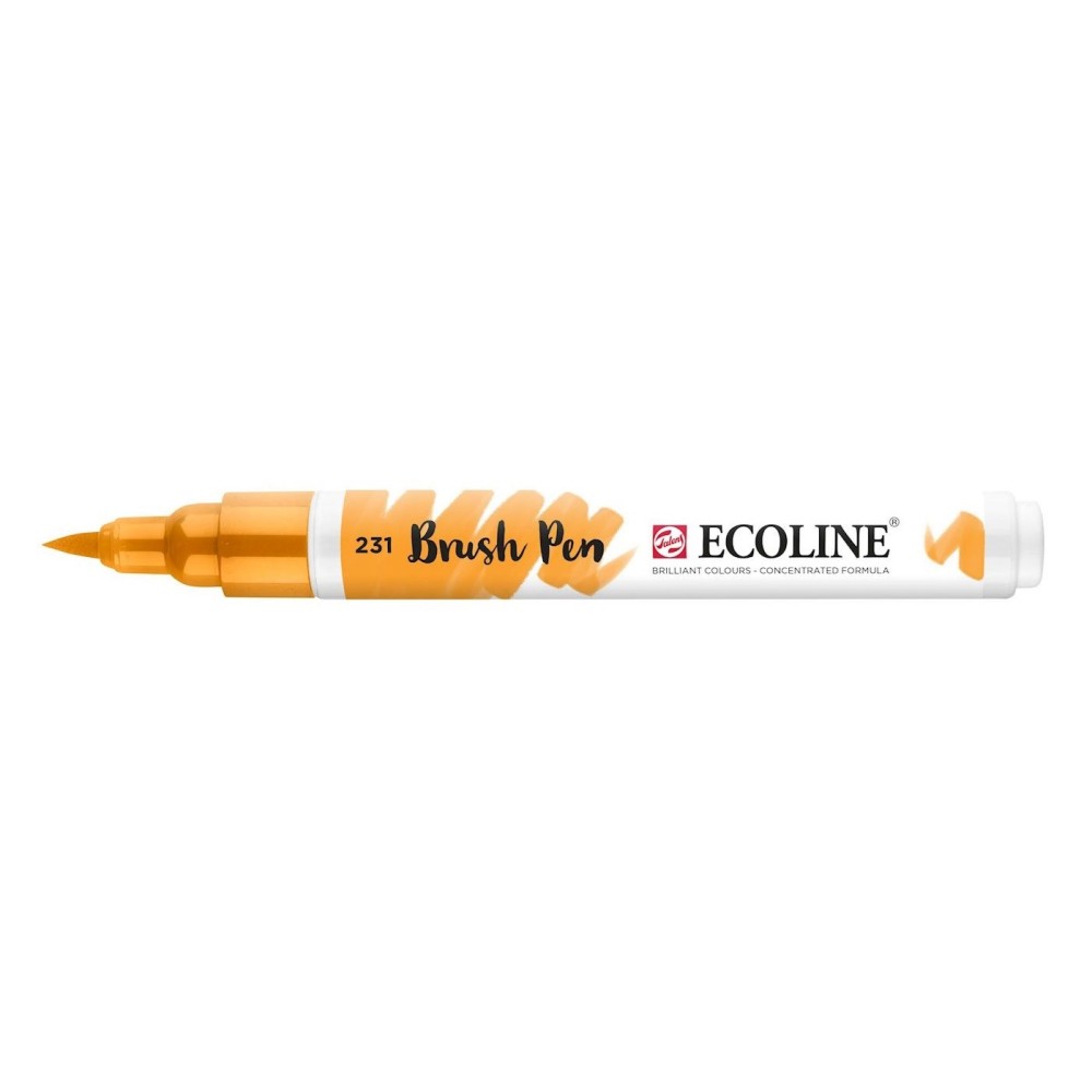 Pisak pędzelkowy Ecoline - Talens - Gold Ochre